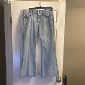Lucky Light Blue Flared Women Jeans